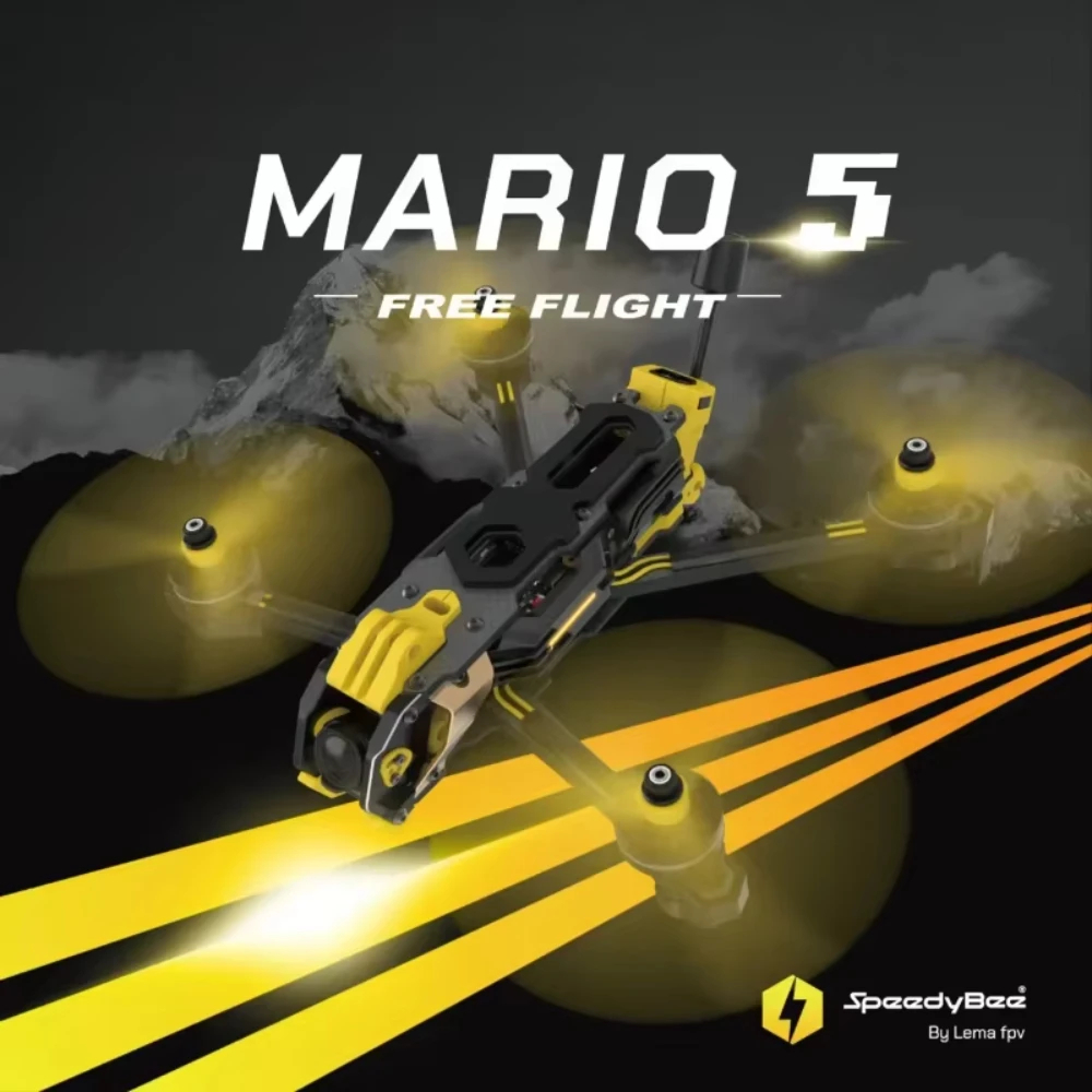 Speedybee Mario 5 O4 Frame Kit - Drone Kit Fpv review and price